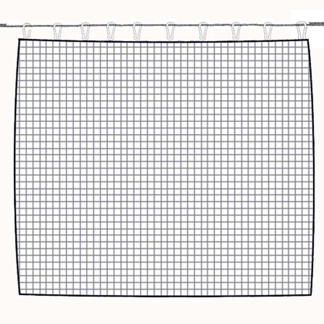 JFN Heavy Duty Polyethylene Bigger Bird UV Netting 1-7/8 square