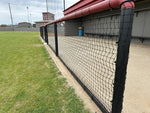 JFN #18 Nylon Baseball Backstop Net, Custom Size